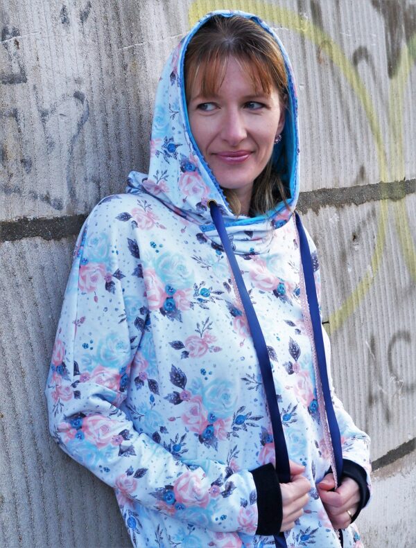 Sommersweat Hoodie Eisblumen