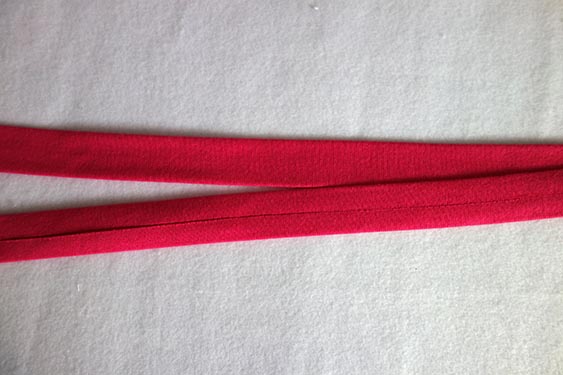 Jersey Schrägband 20mm gefalzt, pink